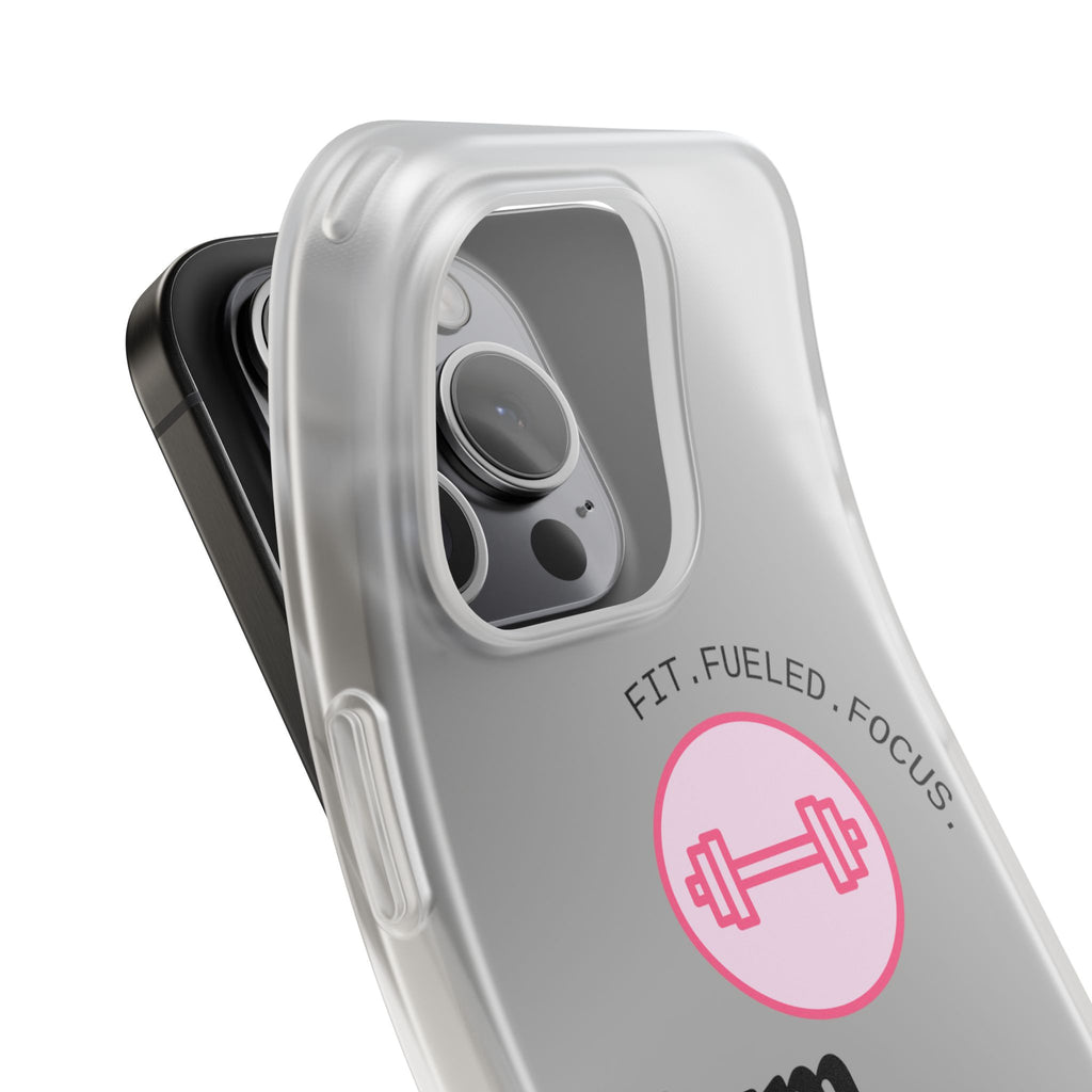 Gym Nurse Phone Case — Fit, Fueled, Focus Design