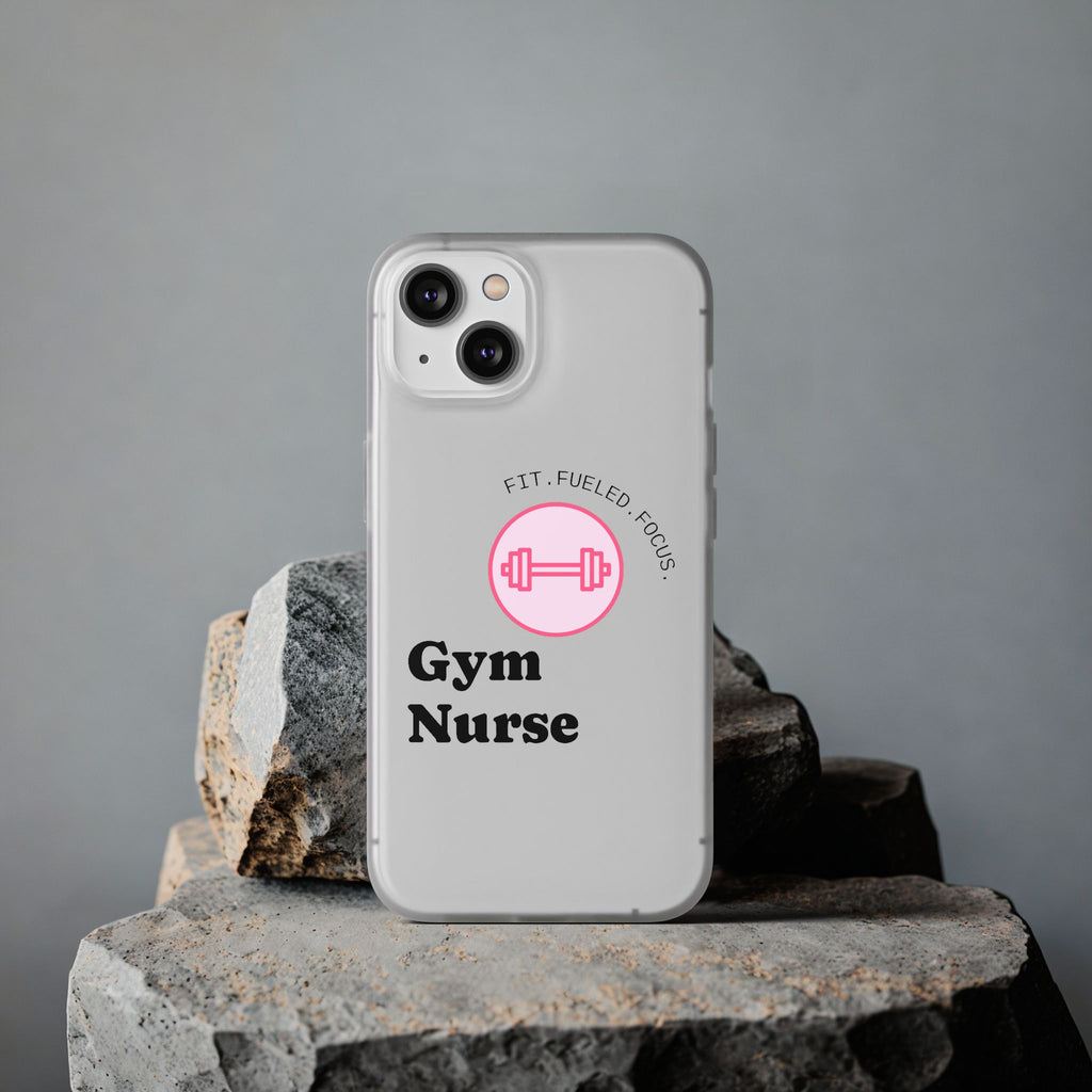 Gym Nurse Phone Case — Fit, Fueled, Focus Design