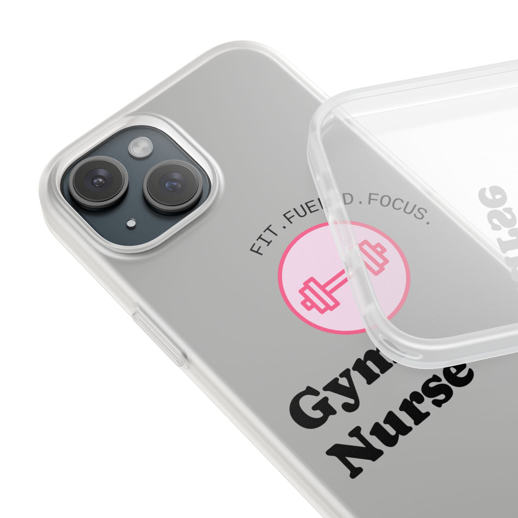 Gym Nurse Phone Case — Fit, Fueled, Focus Design