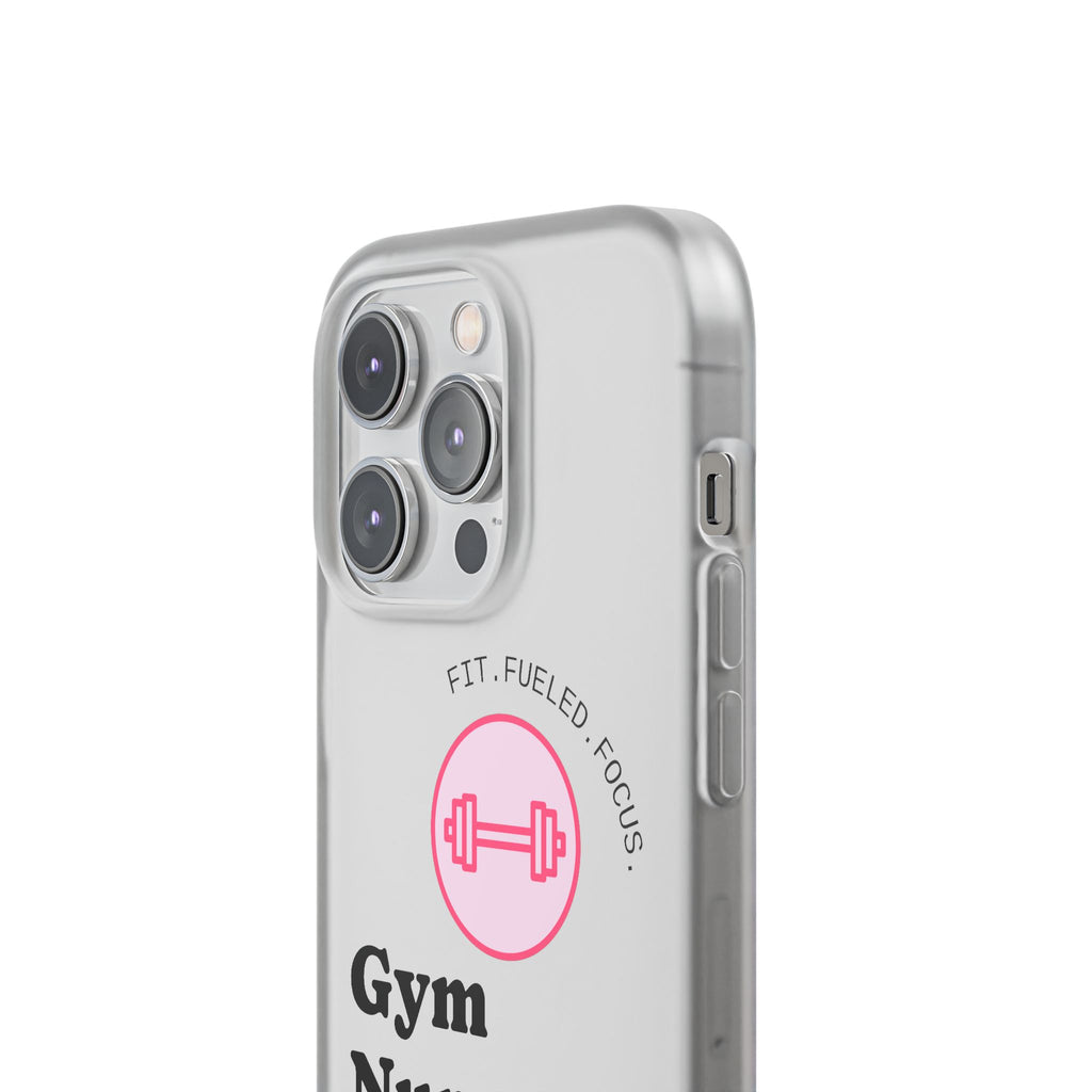 Gym Nurse Phone Case — Fit, Fueled, Focus Design