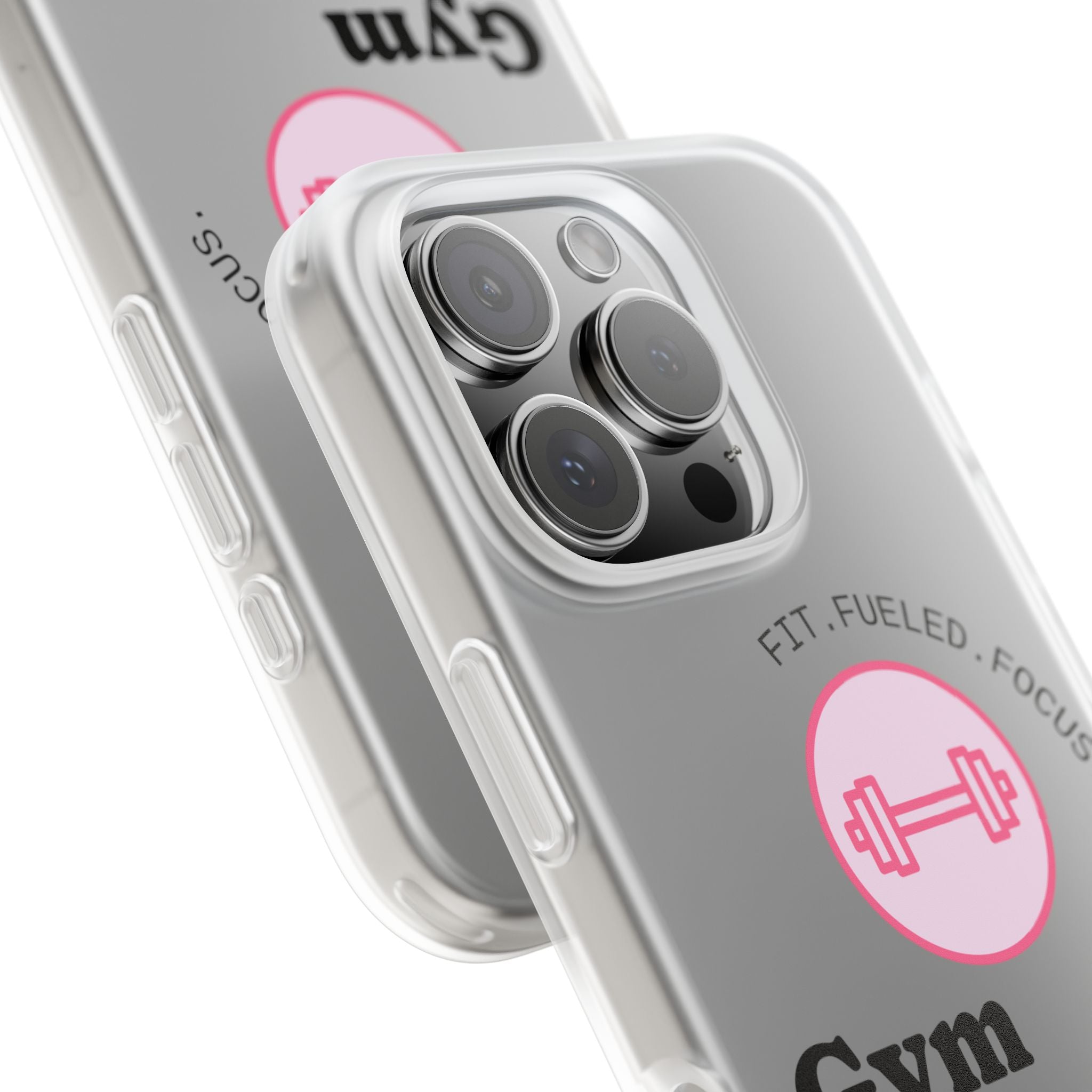 Gym Nurse Phone Case — Fit, Fueled, Focus Design