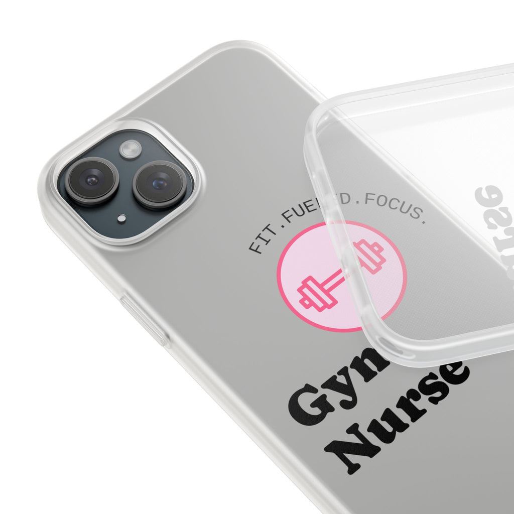 Gym Nurse Phone Case — Fit, Fueled, Focus Design