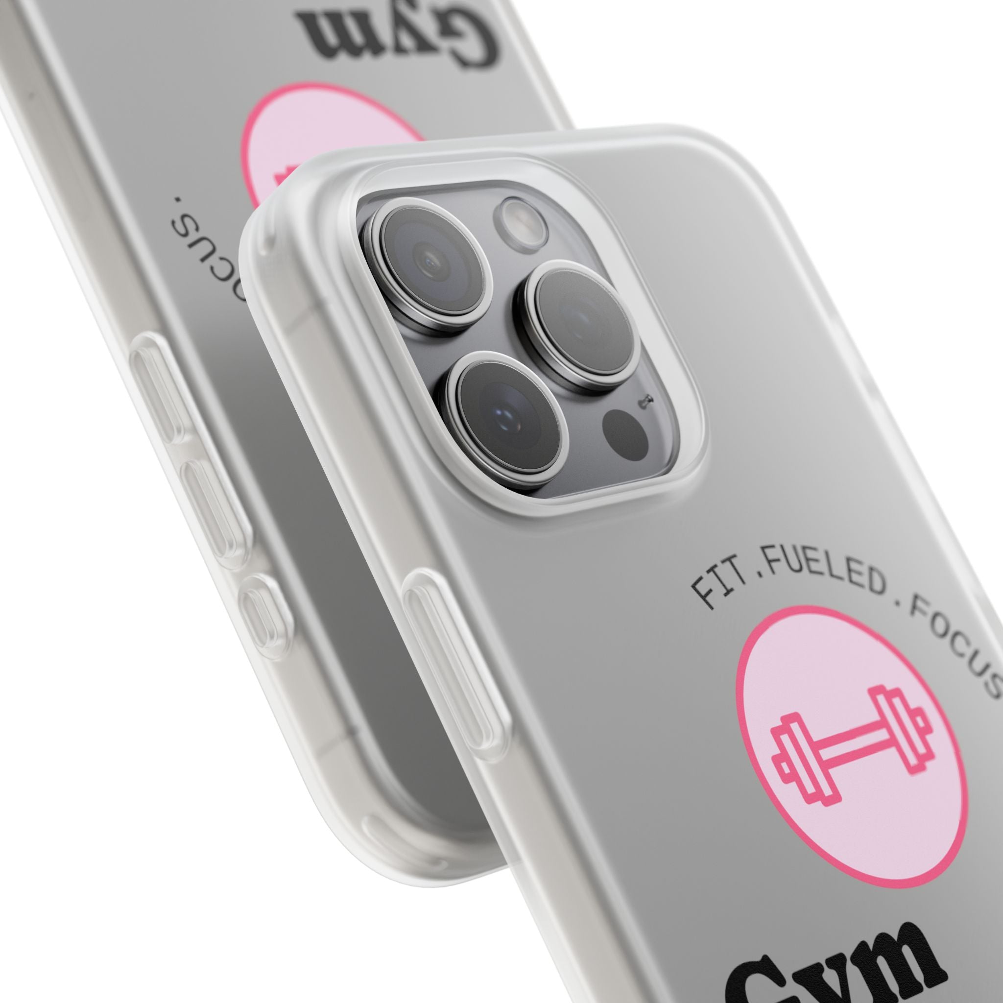 Gym Nurse Phone Case — Fit, Fueled, Focus Design