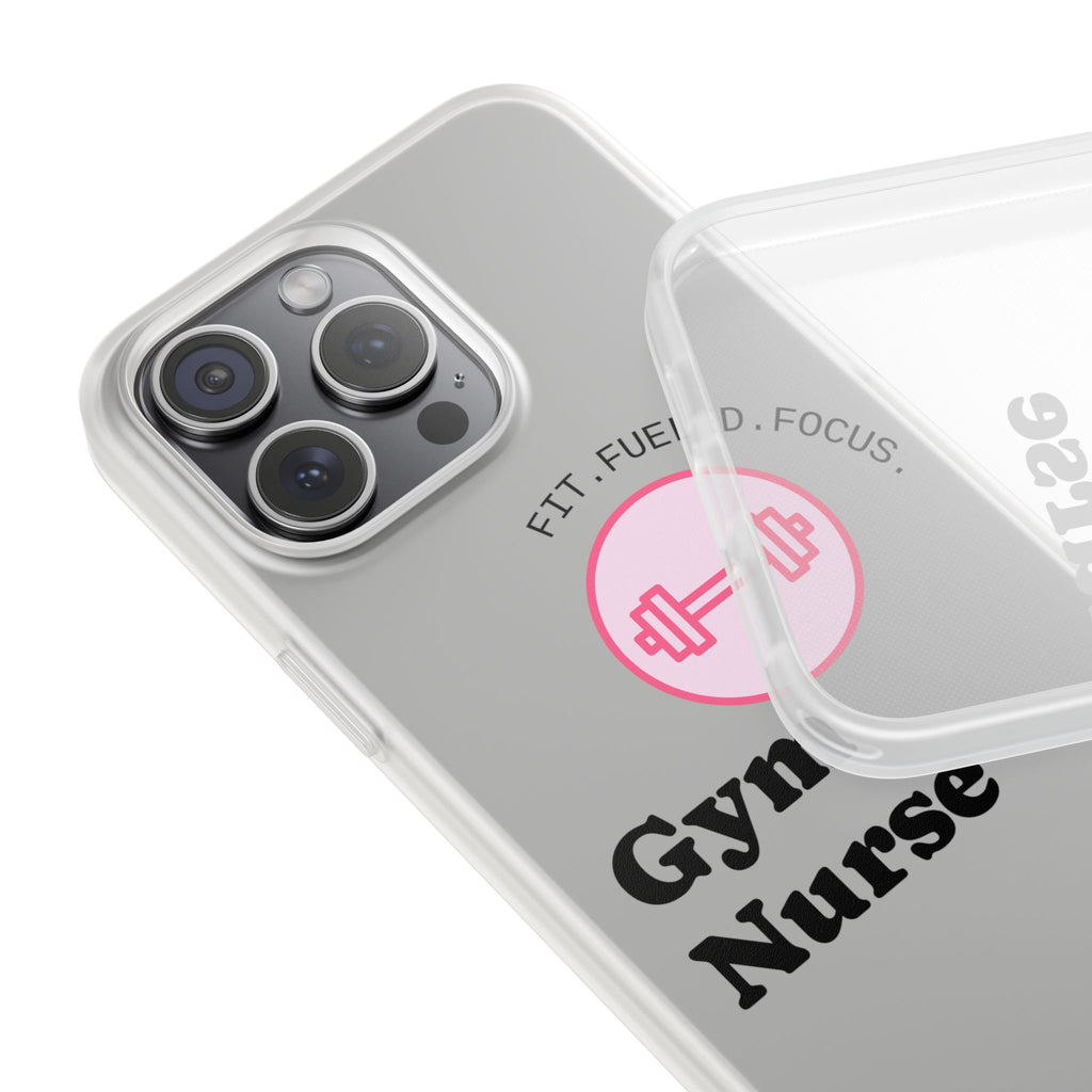 Gym Nurse Phone Case — Fit, Fueled, Focus Design
