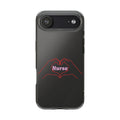 Nurse Heart Hands Clear Impact-Resistant Phone Case