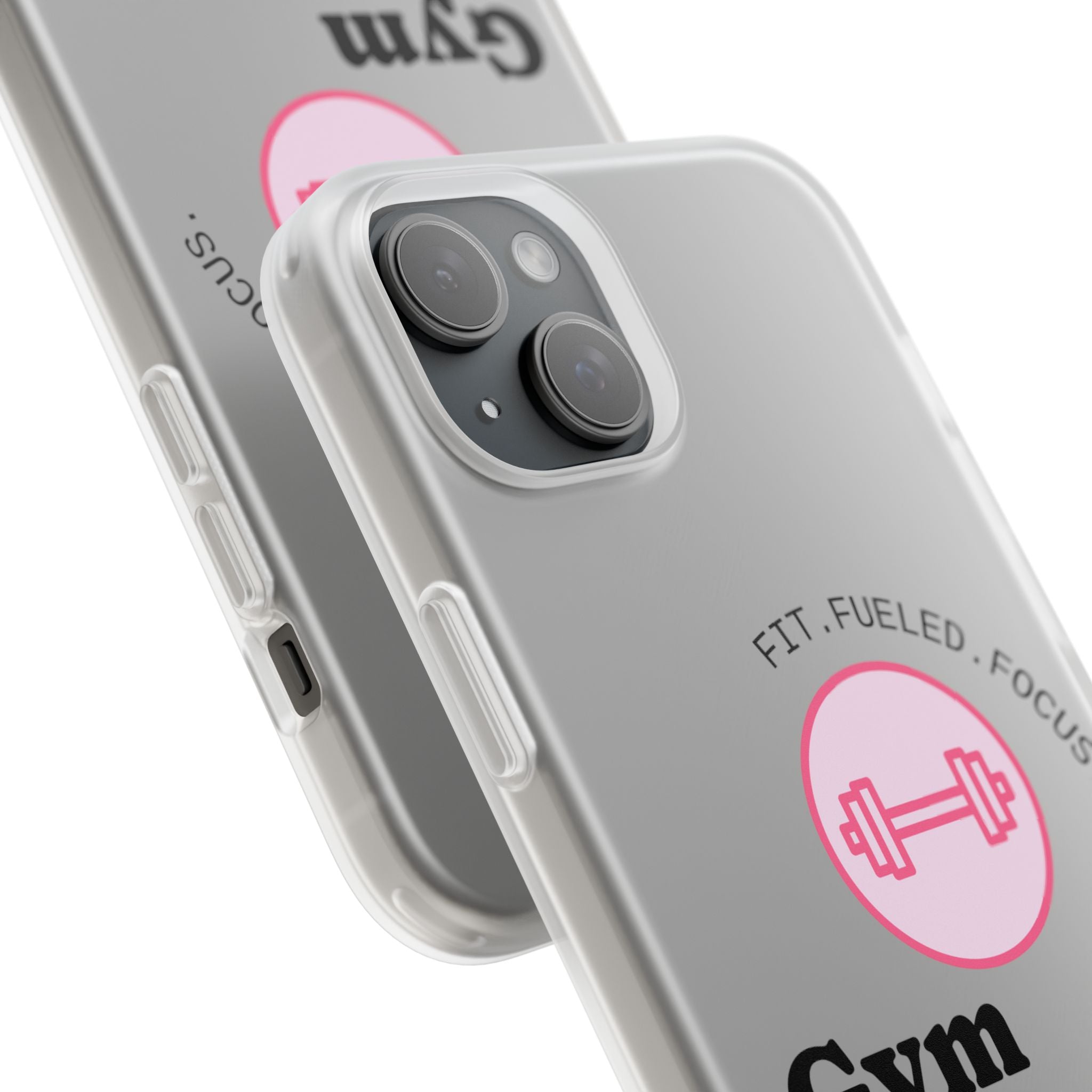 Gym Nurse Phone Case — Fit, Fueled, Focus Design
