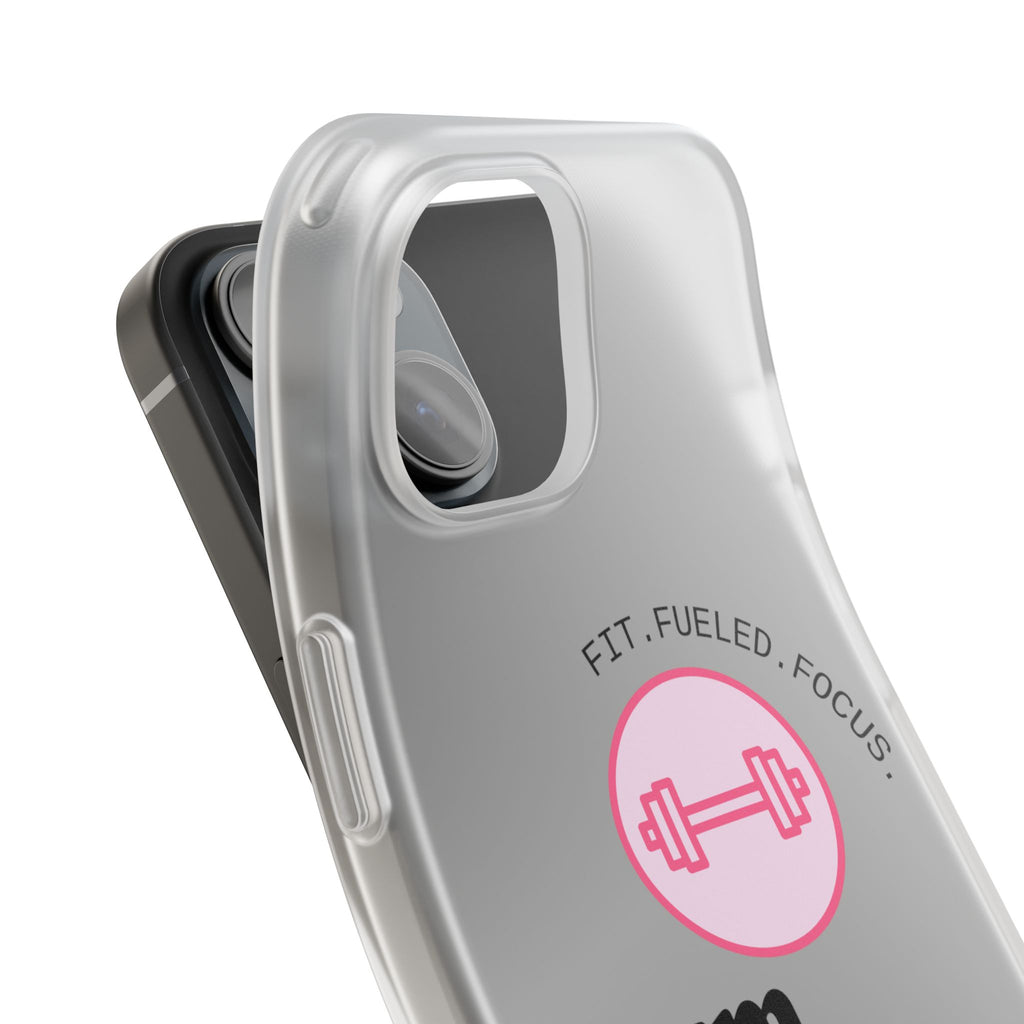 Gym Nurse Phone Case — Fit, Fueled, Focus Design
